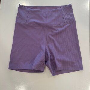 Girlfriend Collective Aurora High-Rise Run Shorts - never worn